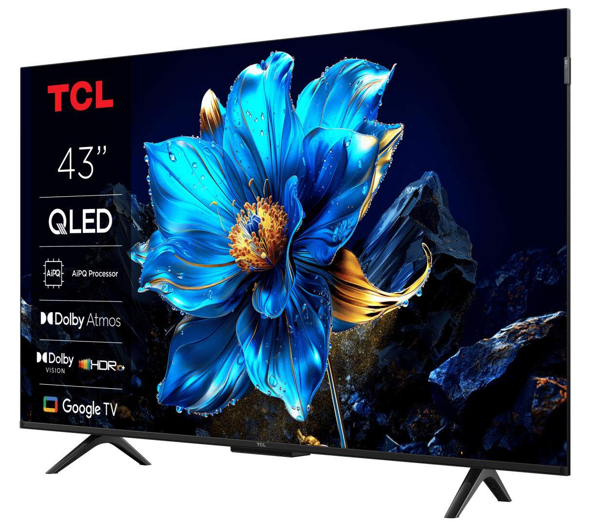 QLED TV 4K 43''(108 cm) TCL 43P7K - imagine 3