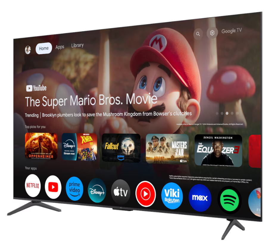 Mini LED TV 4K 50''(126 cm) TCL 50Q6C - imagine 2