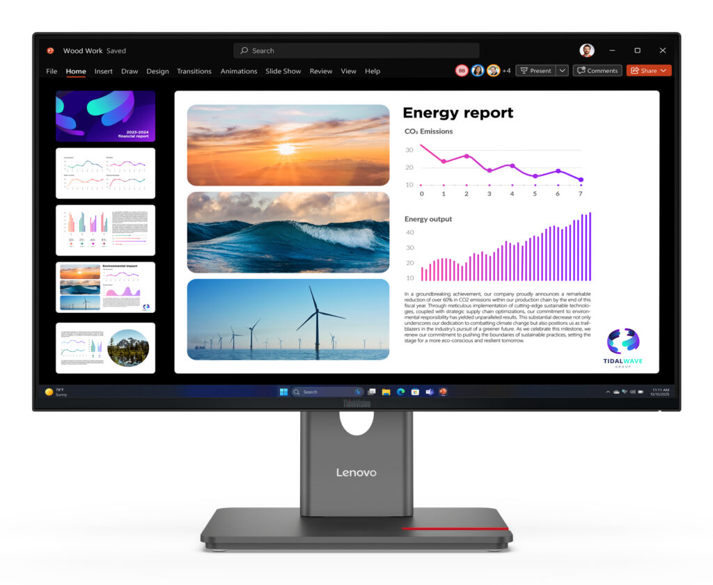 Monitoare LED Lenovo 64B2GAT1EU „64B2GAT1EU” (timbru verde 7 lei)