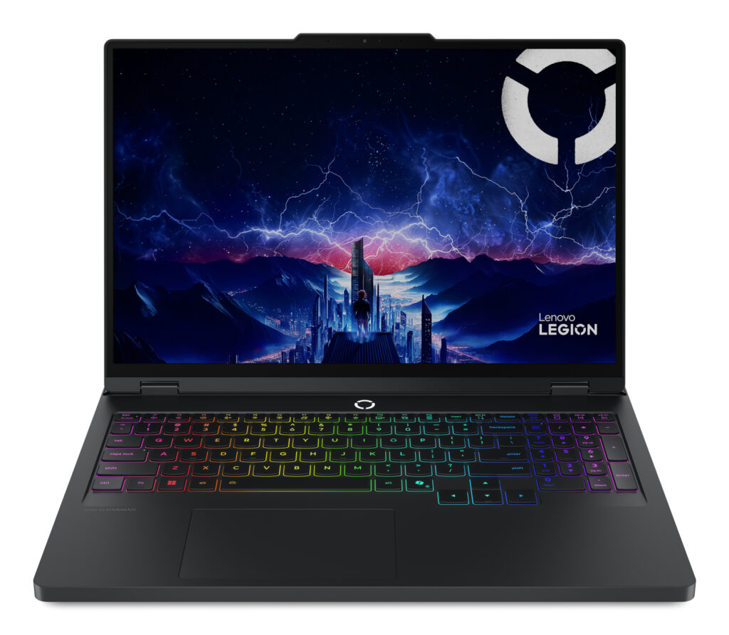 Gaming 16 Legion Pro 5 16IAX10, WQXGA OLED 165Hz G-Sync, Procesor Intel® CoreTM Ultra 9 275HX , 32GB DDR5 CSODIMM, 1TB SSD, GeForce RTX 5070 8GB, No OS, Eclipse Black, 3Yr  „83F3007TRM” (timbru verde 3.5 lei)