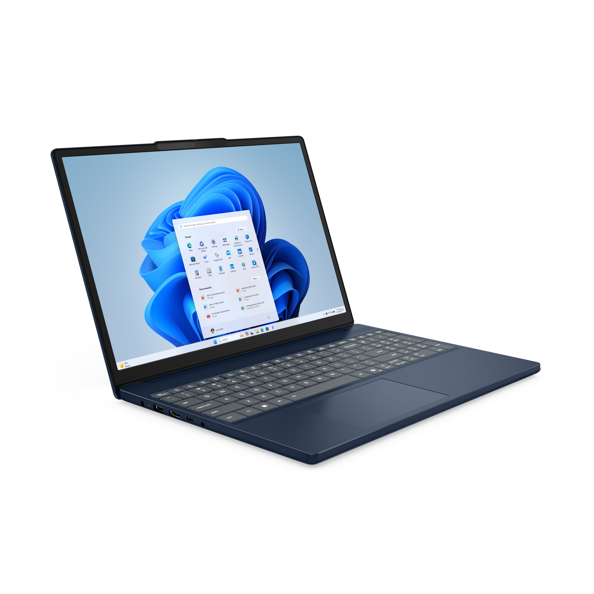 Laptop Lenovo IdeaPad Slim 3 15AHP10 Ryzen 7 8840HS 16GB 1TB - imagine 4
