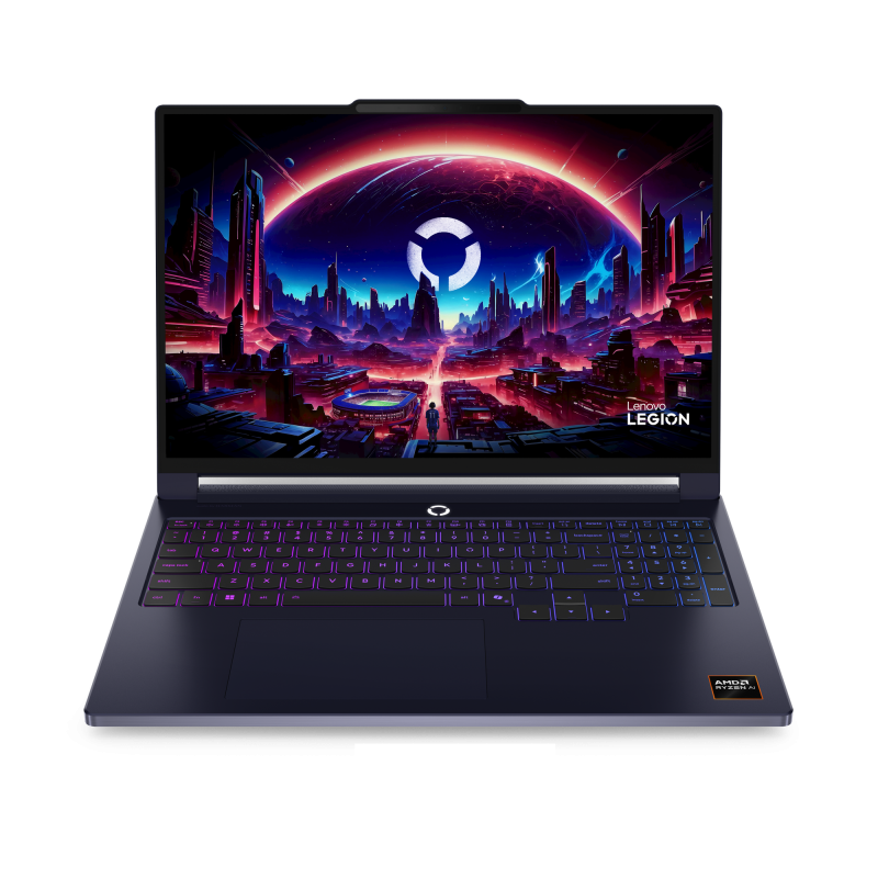 Gaming 16 Legion 7 16AGP11, WQXGA OLED 240Hz, Procesor AMD RyzenTM AI 7 450 (16M Cache, up to 5.1 GHz), 32GB LPDDR5X, 1TB SSD, GeForce RTX 5060 8GB, No OS, Nebula, 3Yr  „83Q80010RM” (timbru verde 3.5 lei)