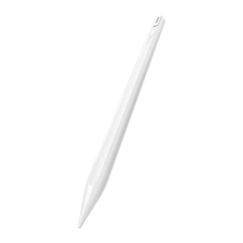 TOUCH PEN Baseus Smooth Writing 3, indicator LED, incarcare Type-C, compatibil Ipad, alb "P80080806213-00"  (timbru verde 0.03 lei) - 6932172687182 - imagine 3