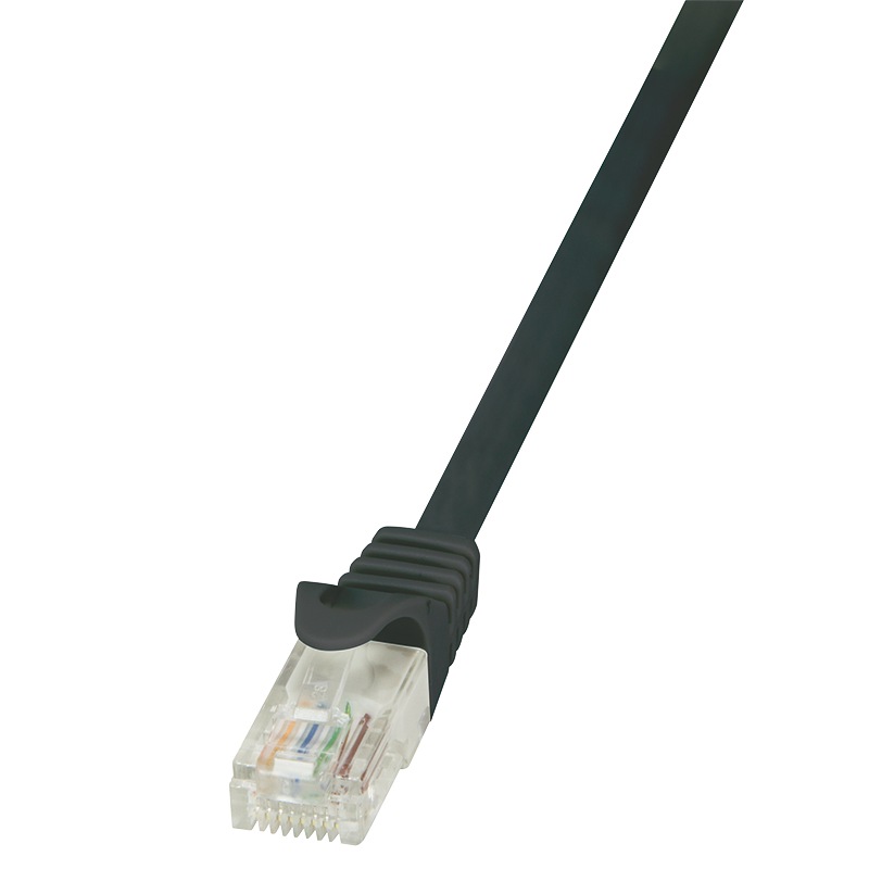 PATCH CORD UTP LOGILINK Cat6, cupru-aluminiu, 3 m, negru, AWG24, "CP2063U" (timbru verde 0.08 lei)