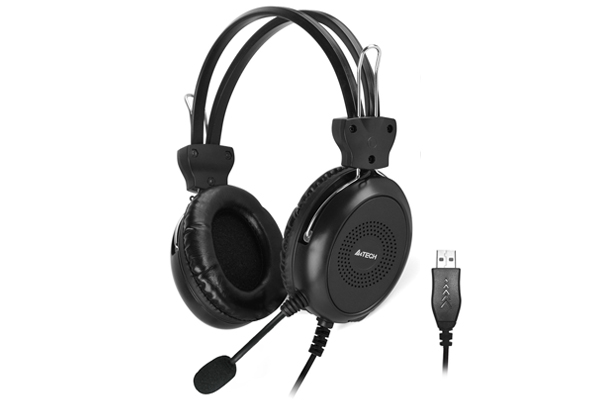 Casti A4tech HU-30 USB, negru