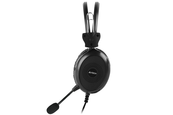 Casti A4tech HU-30 USB, negru - imagine 2