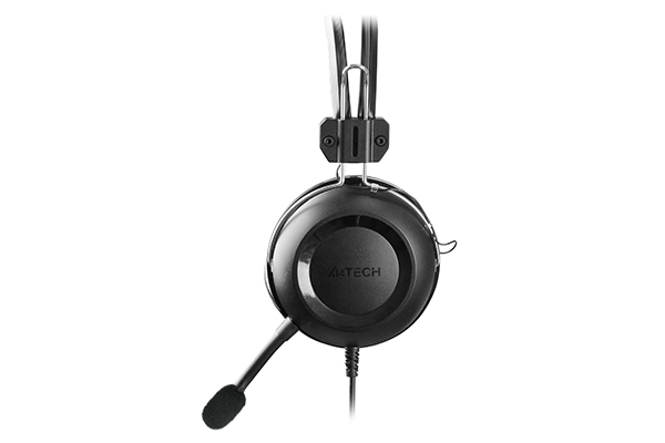 Casti A4tech HU-35 USB, negru - imagine 2