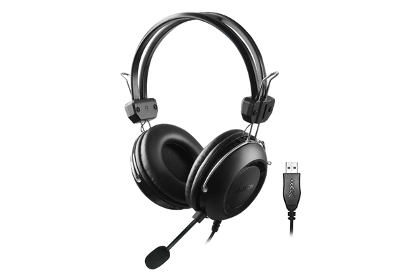 Casti A4tech HU-35 USB, negru