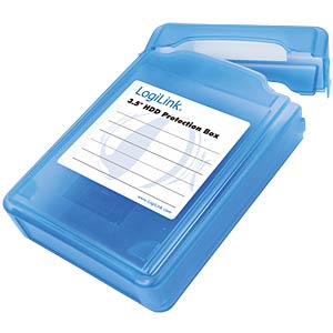 HUSA LOGILINK, pt HDD, 3.5", rezistenta la apa, albastru , "UA0133"
