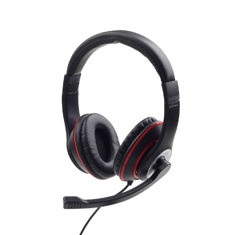 GEMBIRD MHS-03-BKRD Stereo headset black