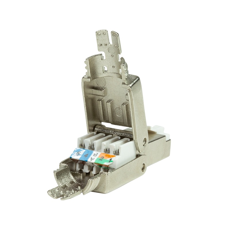 MUFA RJ-45 LOGILINK pt. cablu FTP, SFTP, Cat6a/Cat.7/Cat.8, RJ-45 (T), ecranat, zinc turnat ecranat, manson, pentru cablu cu diametru exterior 6-8.5mm AWG22-24, 1 buc, "MP0080" - imagine 2