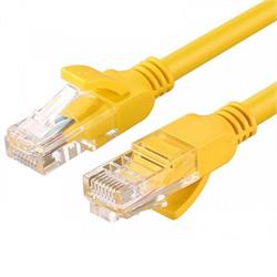 PATCH CORD UTP Ugreen Cat5e, "NW103" fire din cupru, viteza maxima 100 Mbps, 1m, galben "11230" (timbru verde 0.08 lei) - 6957303882304 - imagine 2