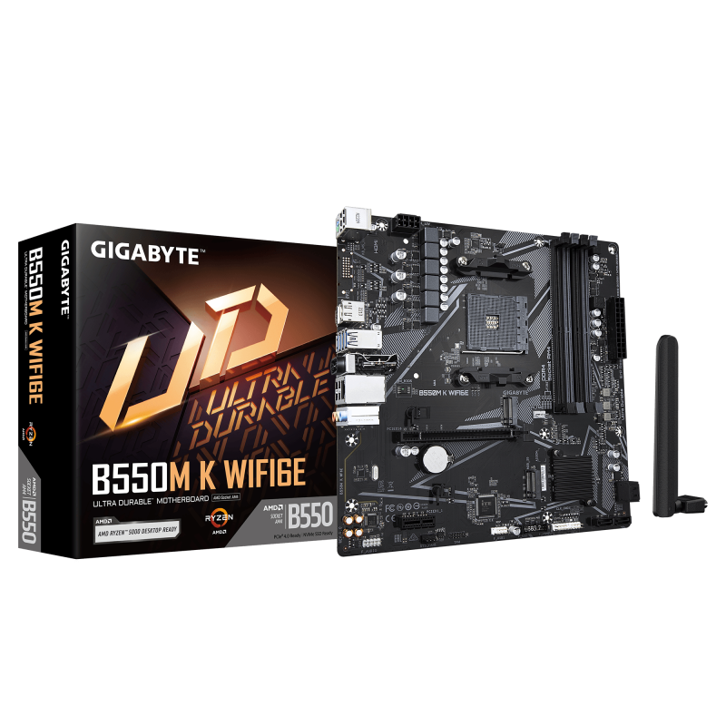Placă de bază Gigabyte B550M K WIFI6E