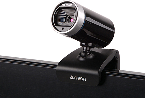 CAMERA web A4TECH, Full HD rez 1920 x 1080, USB 2.0, microfon, negru, "PK-910H" (timbru verde 0.18 lei) - imagine 2
