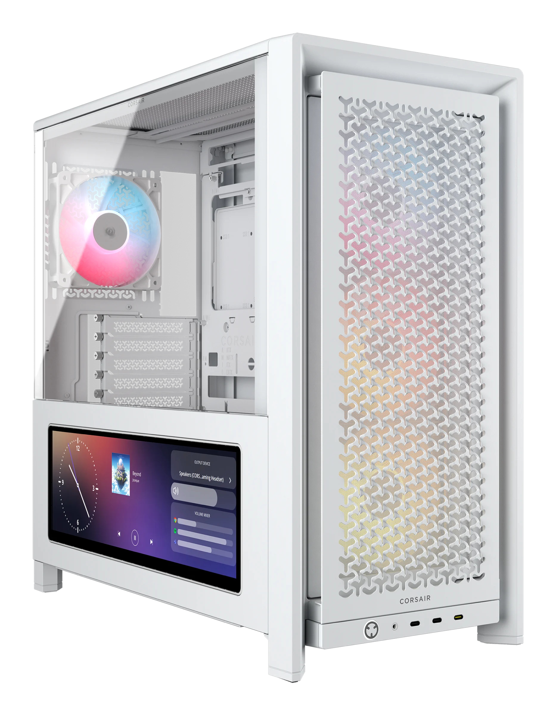Carcase Corsair 4000D LCD RS ARGB alba