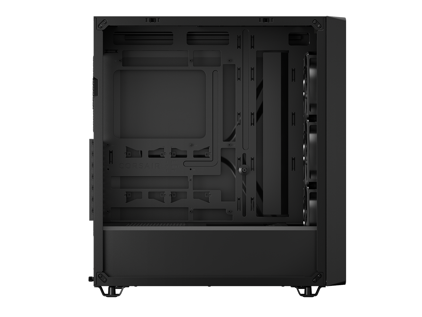Carcase Corsair 3200D RS Mid-Tower neagra CC-9011334-WW - imagine 2