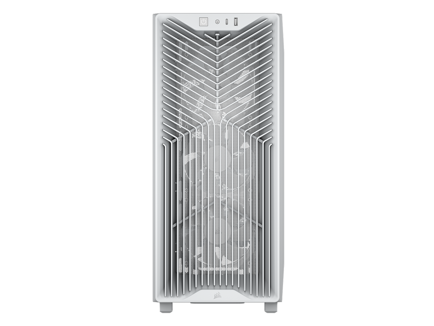 Carcase Corsair 3200D RS Mid-Tower alba CC-9011335-WW - imagine 2