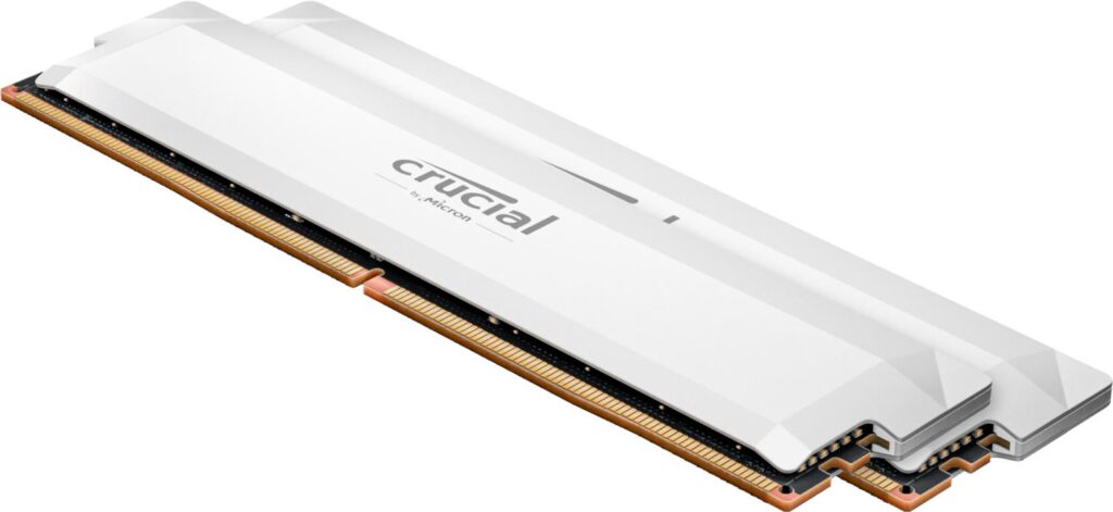 MEMORY DIMM 64GB DDR5-6000 K2/PRO OC CP2K32G60C40U5W CRUCIAL „CP2K32G60C40U5W”