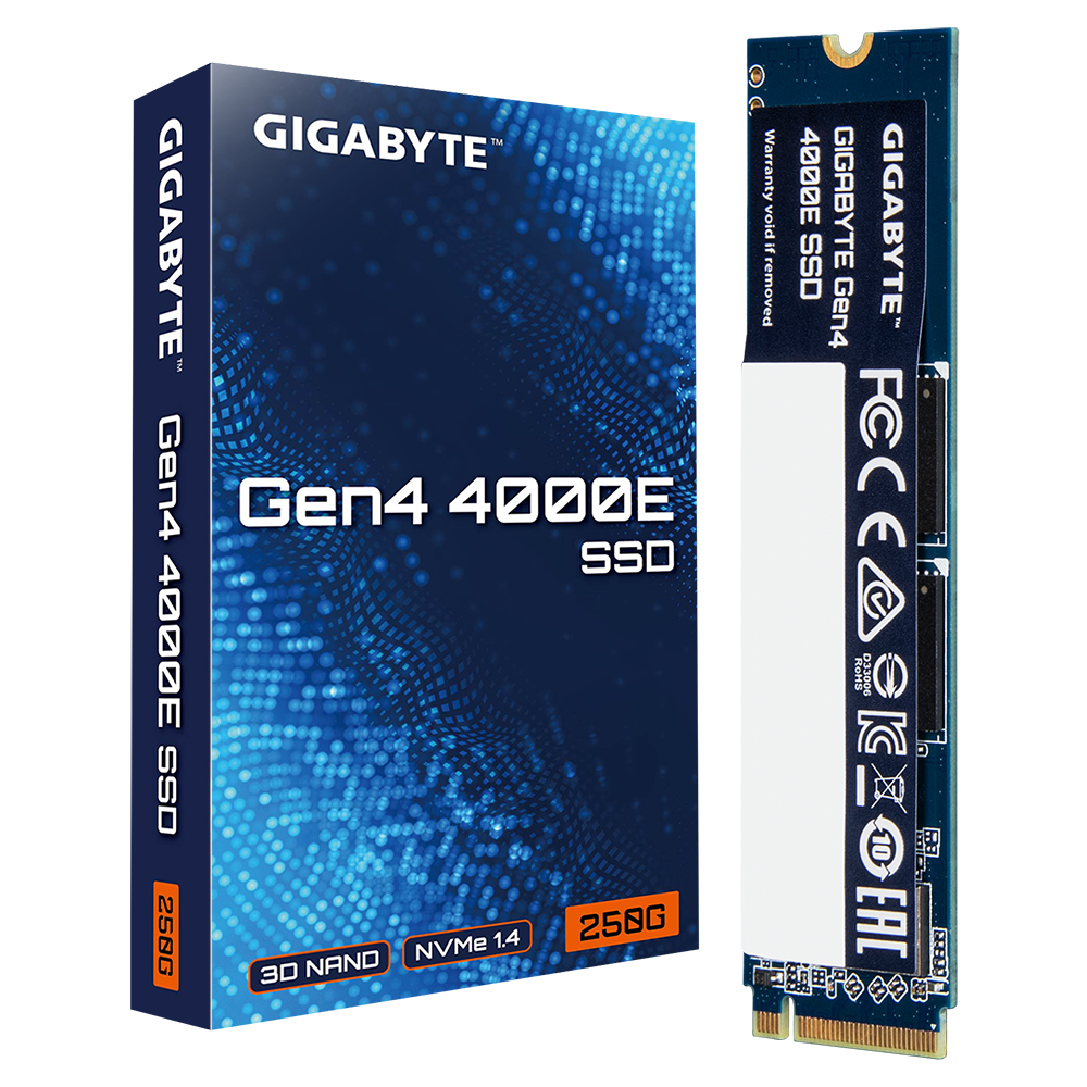 GIGABYTE SSD M.2 250GB GEN4 4000E - imagine 5