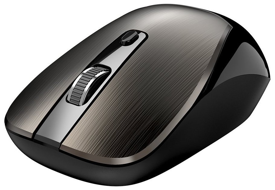 MOUSE Genius "NX-7125”, PC sau NB, wireless, 2.4G, BlueEye, 1200 dpi, butoane/scroll 3/1, chocolate, "31030044401" (timbru verde 0.18 lei) - imagine 2
