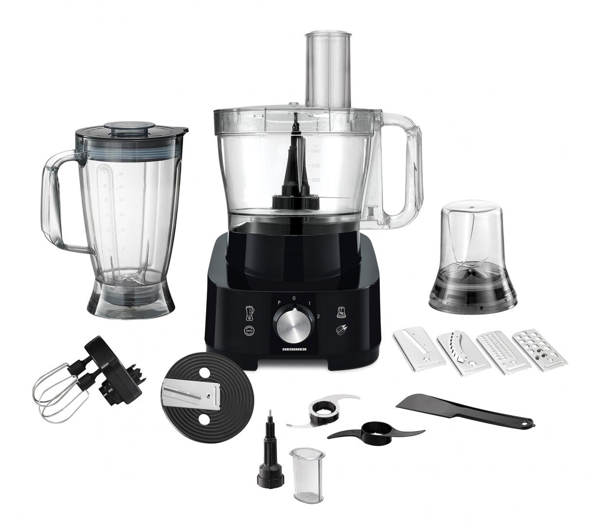 ROBOT DE BUCATARIE HEINNER HFP-1000BK - imagine 3