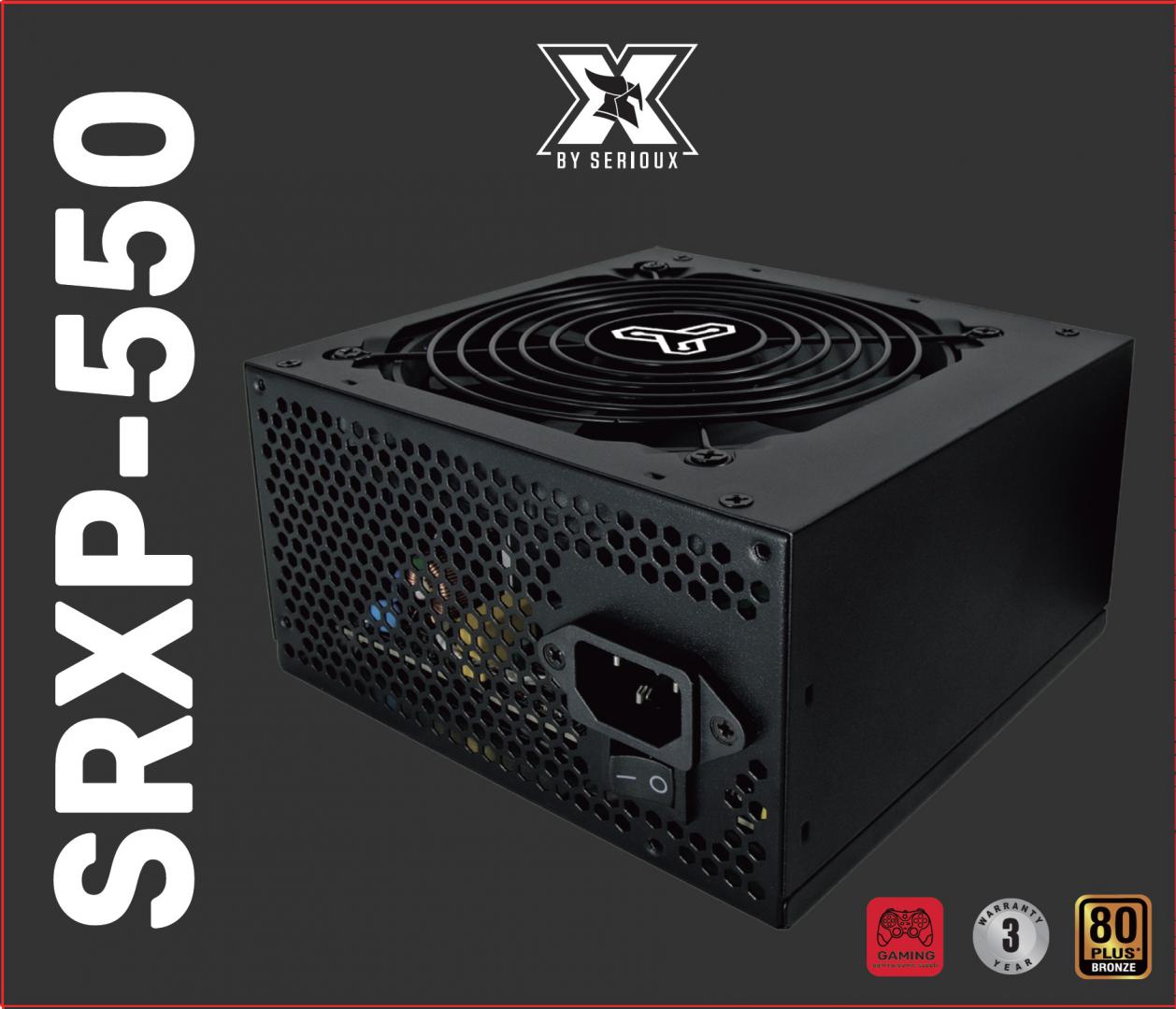 SURSA PC SERIOUX 550W VENT 12CM