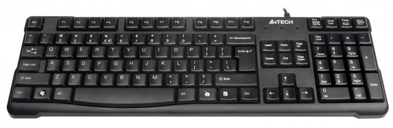Tastatura A4Tech KR-750 cu fir, negru - imagine 5