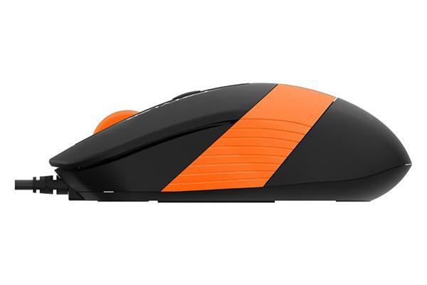 Mouse A4tech cu fir, 1600 DPI, ng/orange - imagine 7