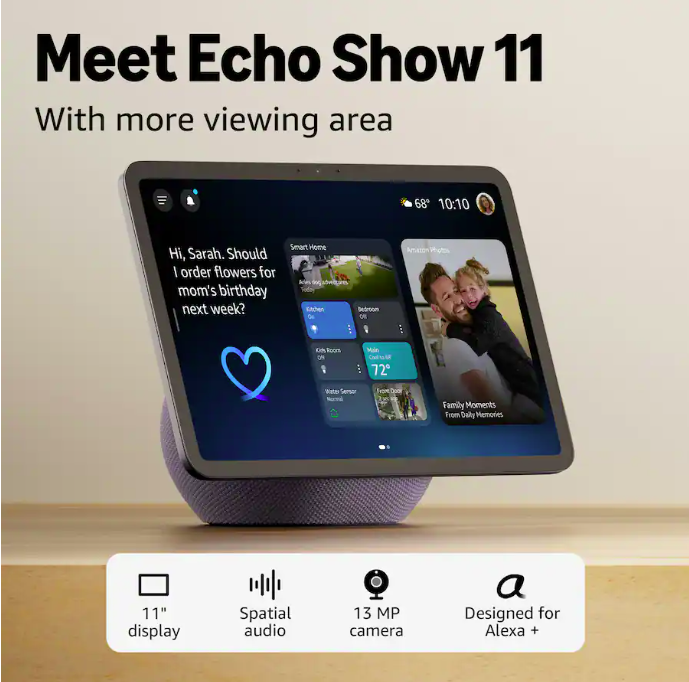 Amazon Echo Show 11 2025 Graphite - imagine 2