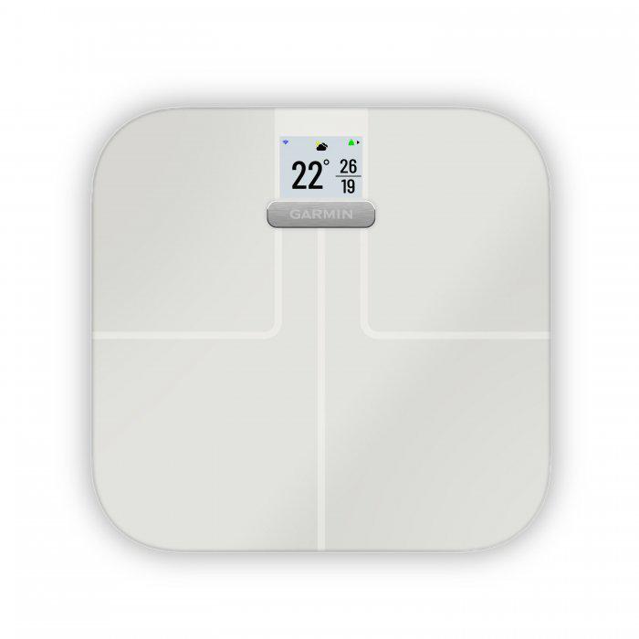 Cantar inteligent Garmin Index S2, Alb