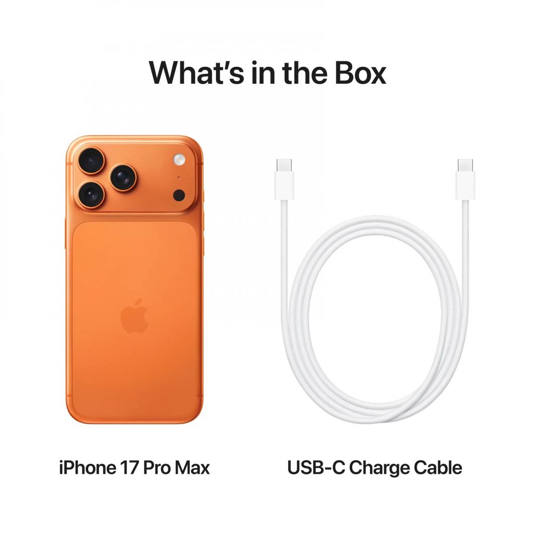 iPHONE 17 PRO MAX 2TB COSMIC ORANGE - imagine 2