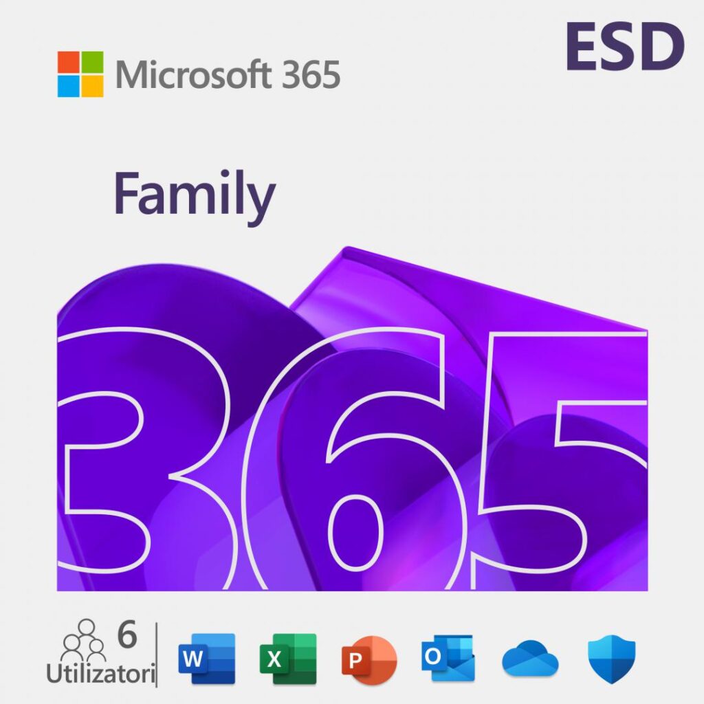 MS ESD 365 Family Subscr PK Lic 1YR