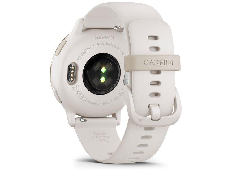Ceas Garmin vivoactive 5 Ivory/Cream "010-02862-11" (timbru verde 0.18 lei) - imagine 8