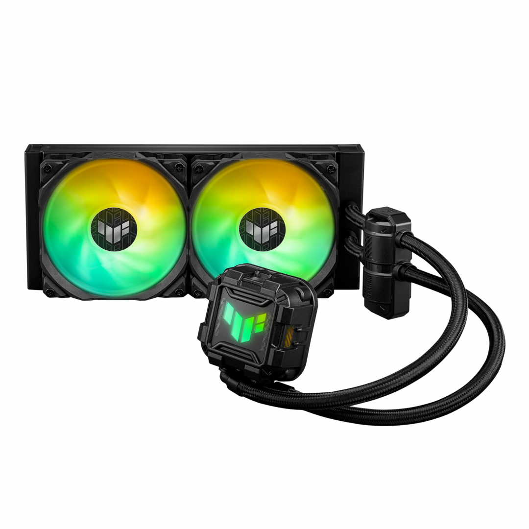 CPU Cooler AS TUF GAMING LC II 240 ARGB "TUF GAMING LC II 240 ARGB" (timbru verde 2.00 lei) - imagine 2
