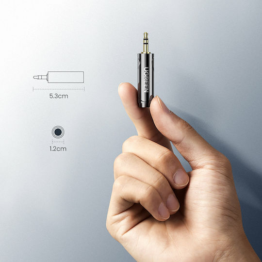 ADAPTOR audio Ugreen, "AV168" jack 3.5 mm (T) la 6.35 mm(M), negru "60711" - 6957303867110 - imagine 3