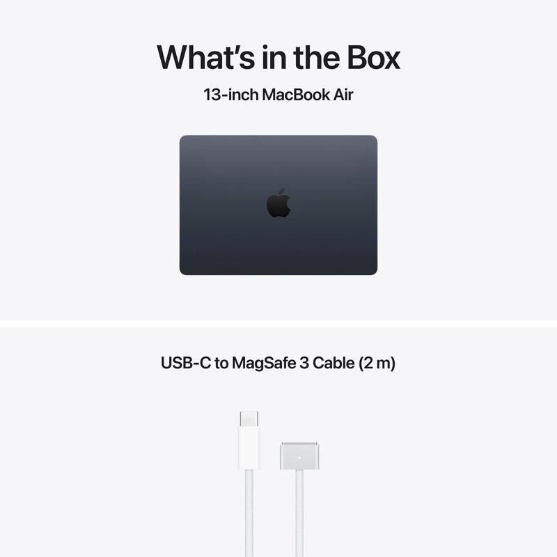 MacBook Air 13 M5 10-core 16GB 512GB Midnight tastatura INT - imagine 3