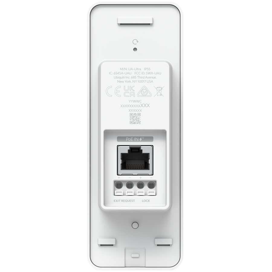 Ubiquiti Access Ultra Tamper-resistant access reader with a built-in hub for complete, single-door entry control from one device, Lock terminal (12V/1A), Exit request input - imagine 2