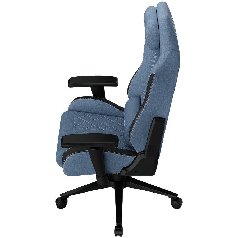 LORGAR CHA41, Ergonomic Gaming Chair Advanced, premium anti-stain fabric, Blue - imagine 5