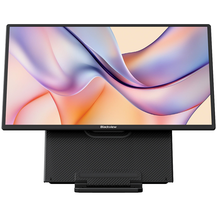 Portable monitor Blackview Table 10 LCD Monitor IPS FHD 23.8inch 1920×1200 16:9 LCD 100Hz 178 USB-C 3.1×2 Full 1xminiHDMI 312x237x32.8mm Plug into Laptop, PC, Game Console, and More, Plug & Play Black