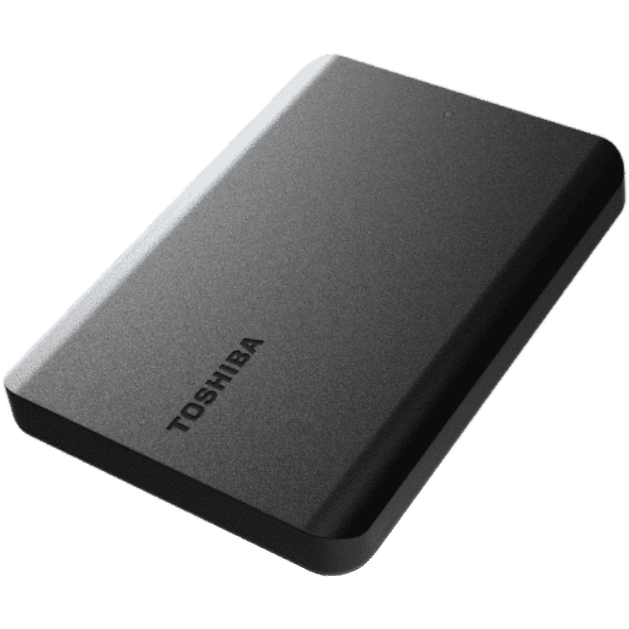 Toshiba External Hard Drive Canvio Basics Excl (2.5 " 4TB, USB3.2 Gen 1, Black) - imagine 3