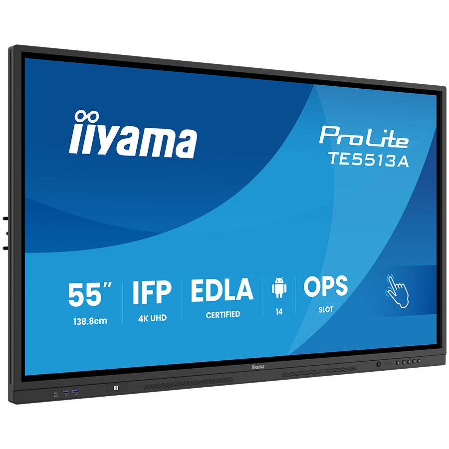 IIYAMA LFD TE5513A-B2AG 55" Google EDLA Certified IFP - Interactive display for seamless integration and collaboration in education and enterprise - imagine 3
