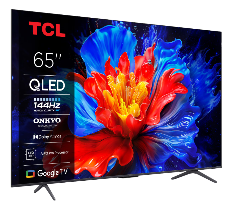Televizor QLED TCL 65P8K 65 inch 4K 144Hz Google TV - imagine 2