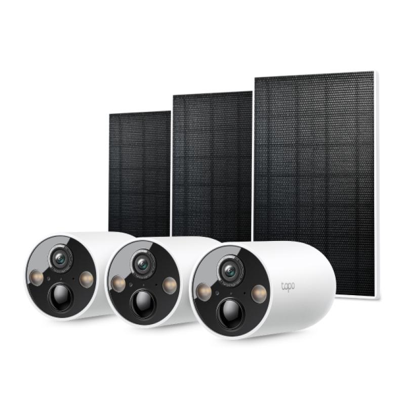 TPL Solar-Powered Security Camera Kit