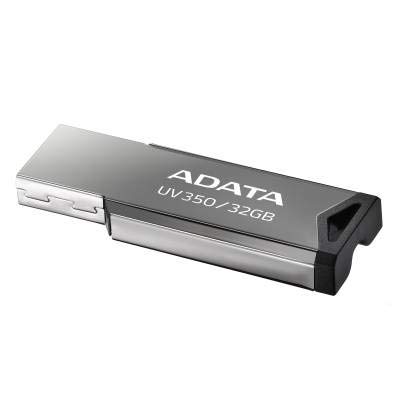 MEMORIE USB 3.2 ADATA 32 GB, clasica, carcasa metalica, argintiu, "AUV350-32G-RBK" (timbru verde 0.03 lei) - imagine 3
