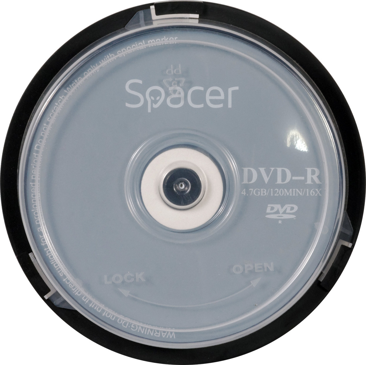 DVD-R SPACER 4.7GB, 120min, viteza 16x, 25 buc, spindle, "DVDR25" 166556/45501234 / 19403 001 001/166556 - imagine 3