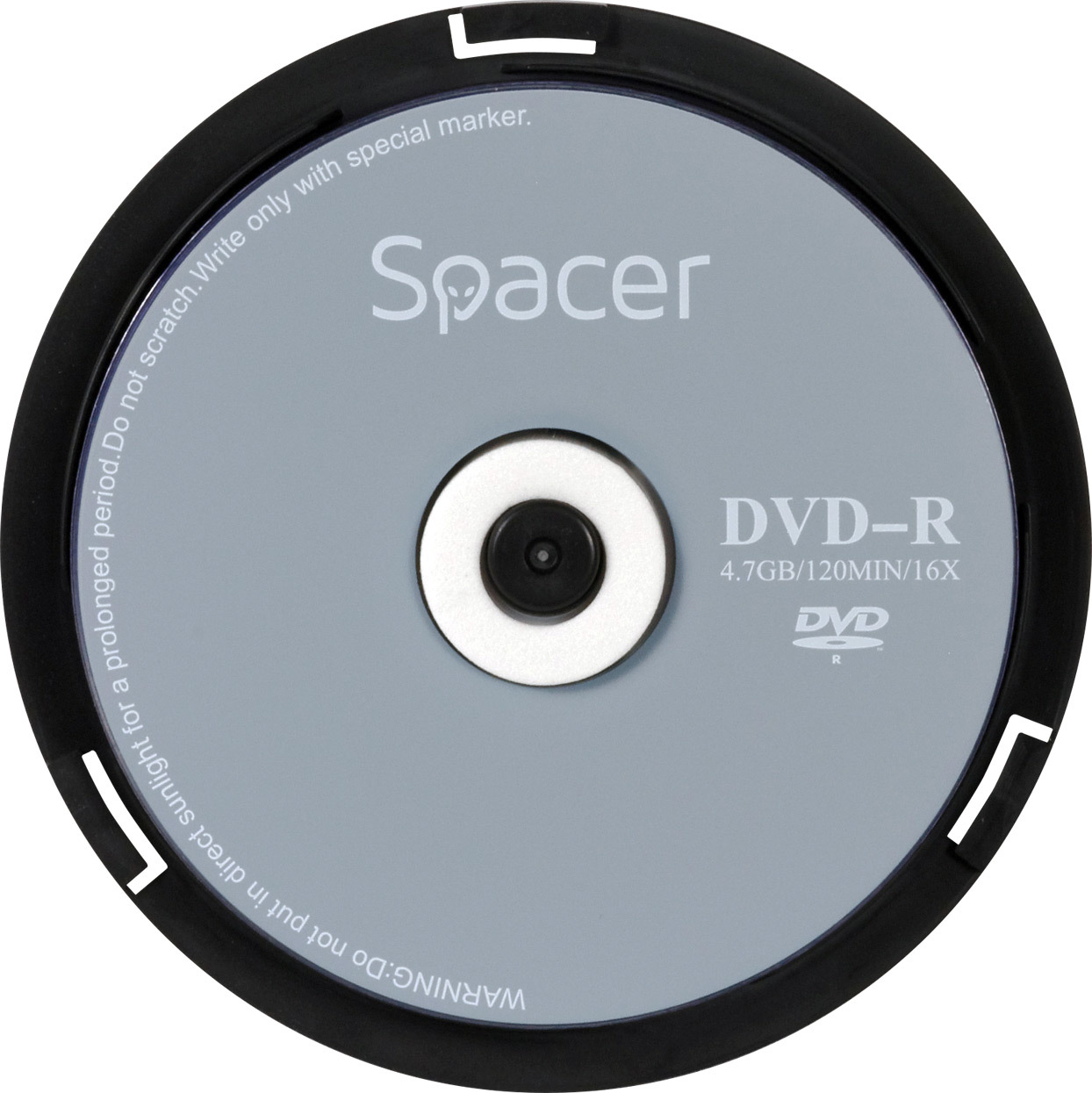 DVD-R SPACER 4.7GB, 120min, viteza 16x, 25 buc, spindle, "DVDR25" 166556/45501234 / 19403 001 001/166556 - imagine 4