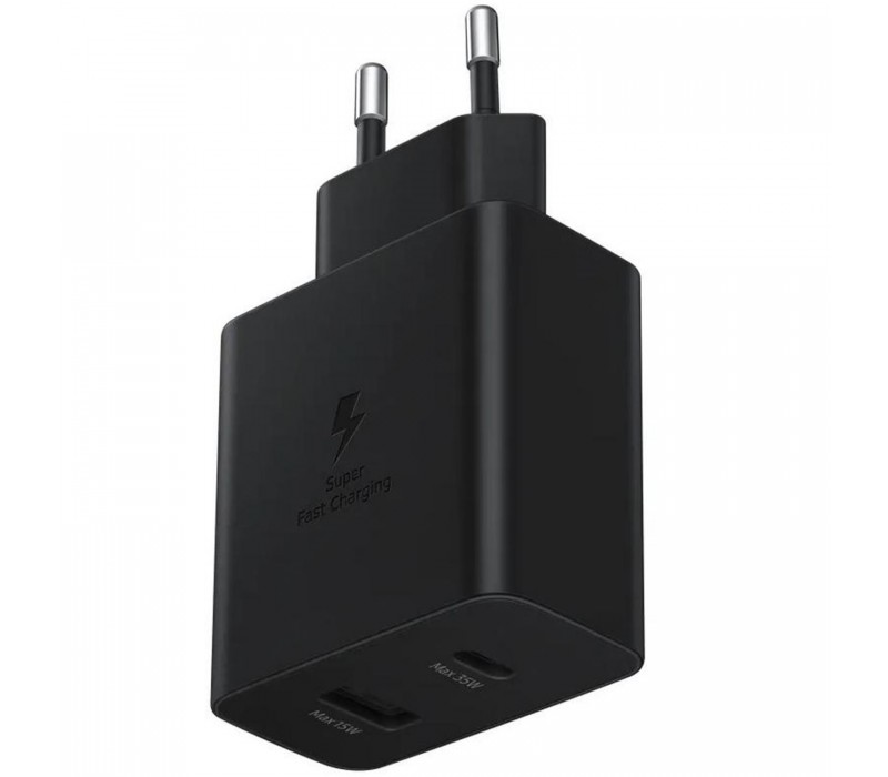 Incarcator retea 220V Samsung, USB Type C | USB, 35W, fast charge, negru, "EP-TA220NBEGEU" (timbru verde 0.18 lei) - imagine 3
