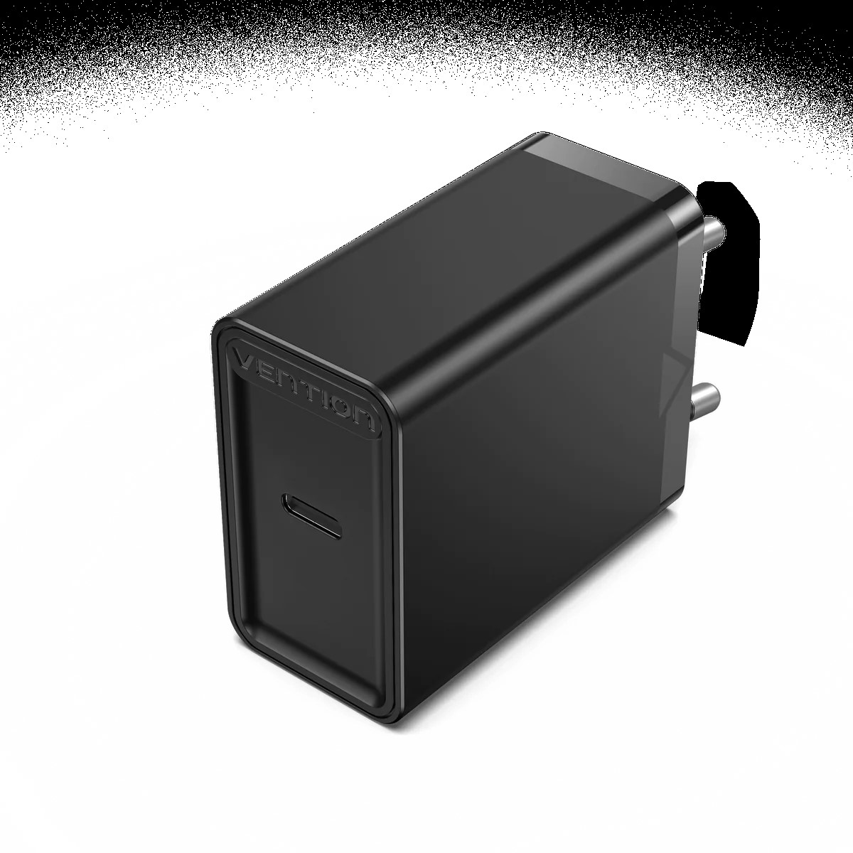 ALIMENTATOR SmartPhone la 220V Vention 1-port USB-C Wall Charger(20W) EU-Plug Black, "FADB0-EU" (timbru verde 0.18 lei) - imagine 2