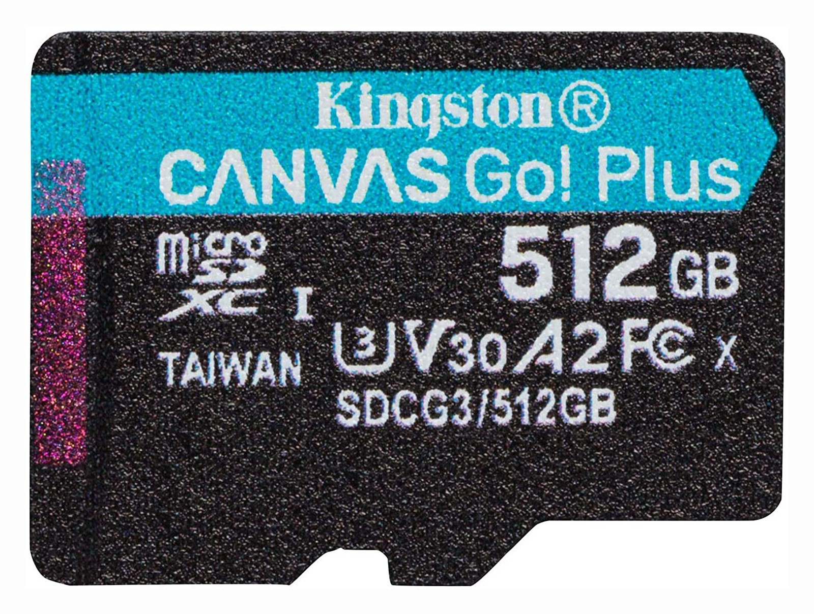 MICROSD CARD KS 512GB CL10 UHS-I CANV GO - imagine 2
