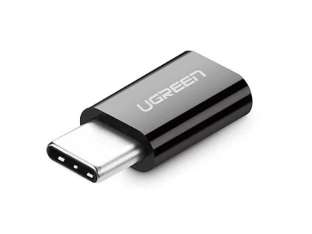 ADAPTOR Ugreen, „US157”, USB Type-C(T) to micro USB(M), negru „30391” (timbru verde 0.08 lei) – 6957303833917